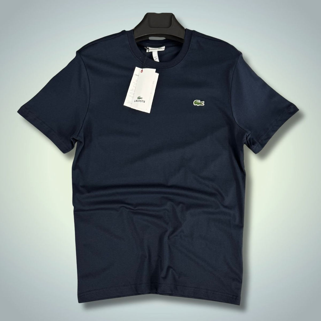 Koszulka męska Lacoste, granatowa. Jakość premium