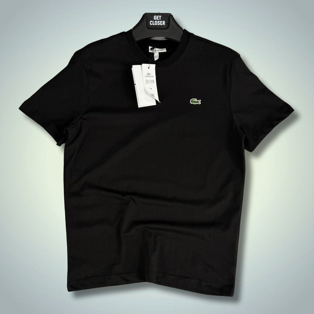 Koszulka męska Lacoste, czarna. Jakość premium