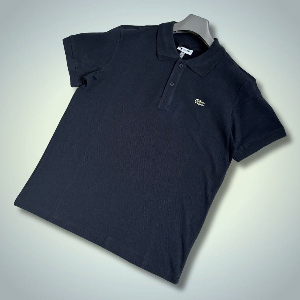 Męska koszulka polo Lacoste, granatowa. Jakość premium