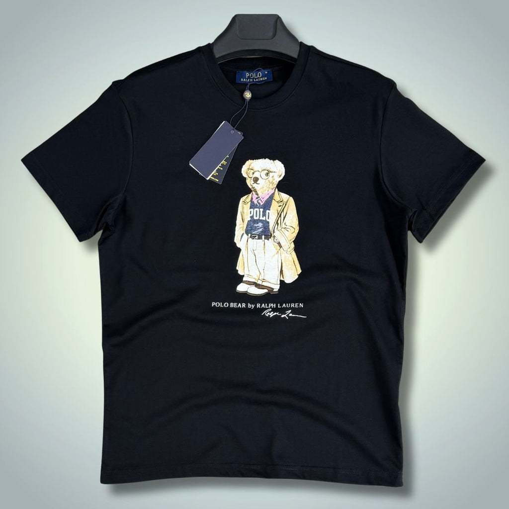 Koszulka męska Ralph Lauren, college bear, granatowa. Jakość premium