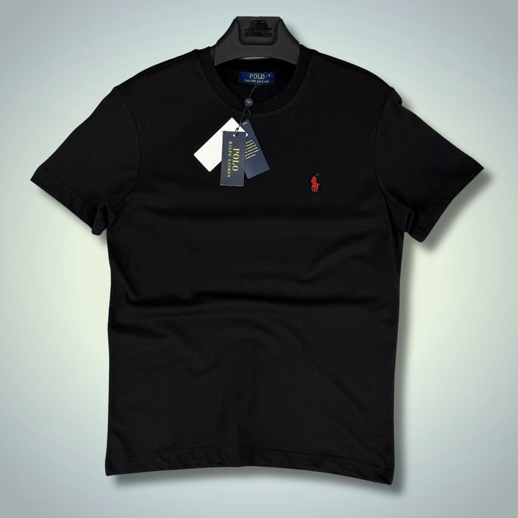 Koszulka męska Ralph Lauren, czarna. Najwyższa jakość