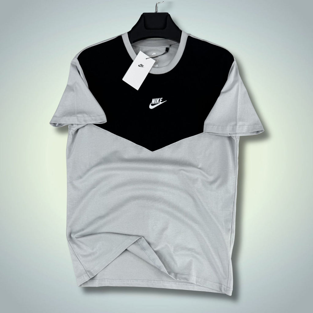 Męska czarno-szara koszulka Nike Tech Fleece. Model 2026. Jakość premium