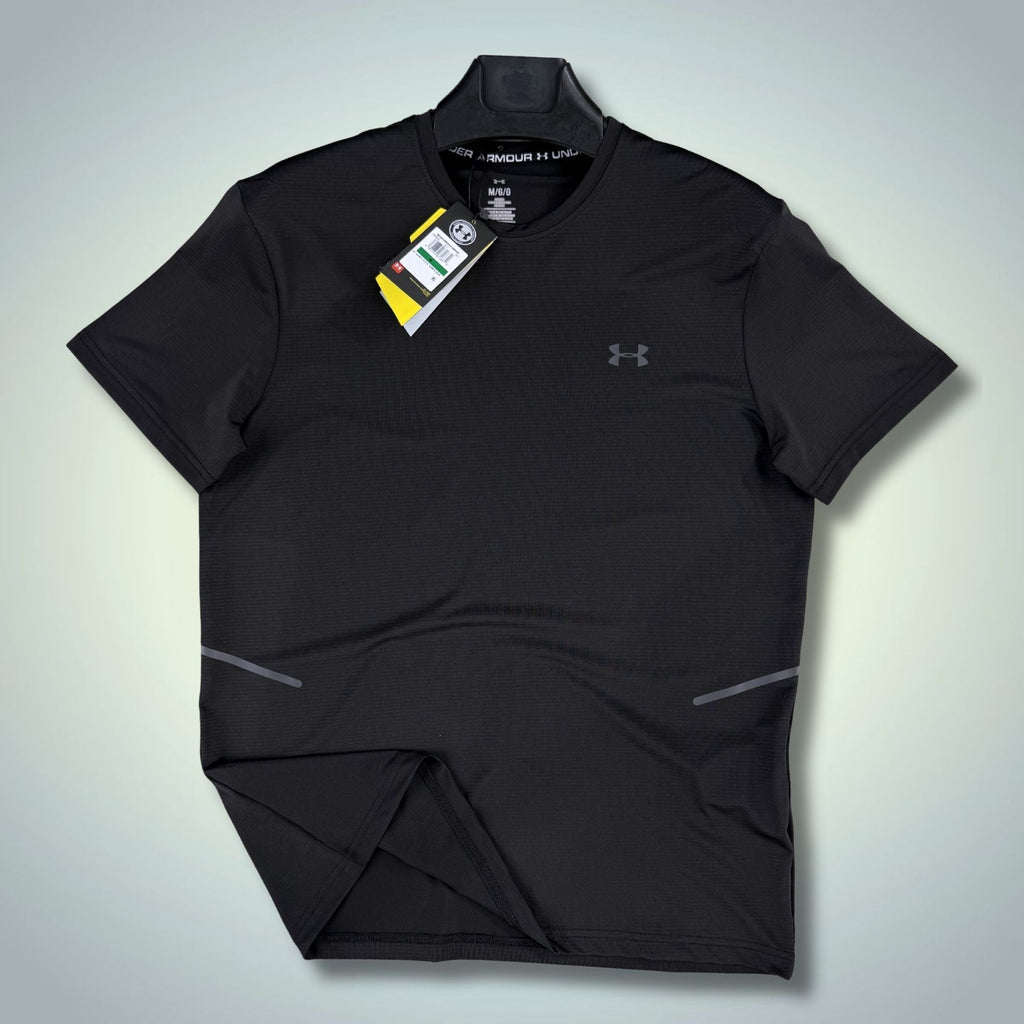 Męska sportowa czarna koszulka Under Armour. Premium jakość