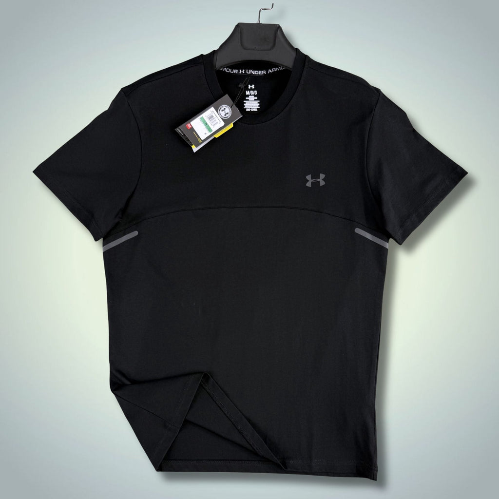 Męska czarna koszulka Under Armour. Premium jakość