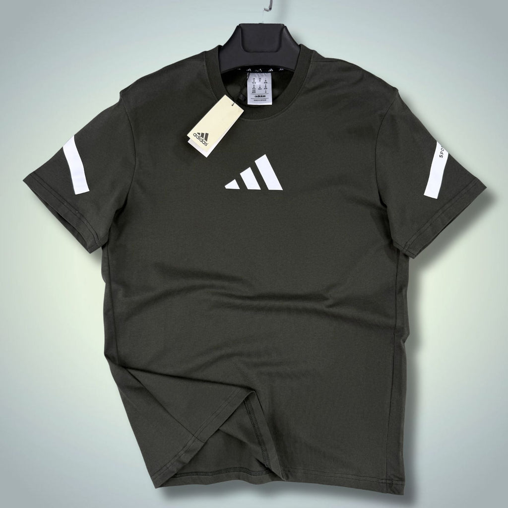 Męska grafitowa koszulka Adidas Z.N.E.. Premium jakość