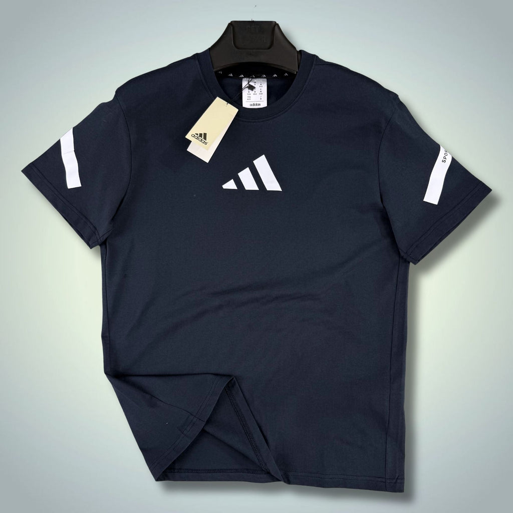 Męska ciemno niebieska koszulka Adidas Z.N.E.. Premium jakość