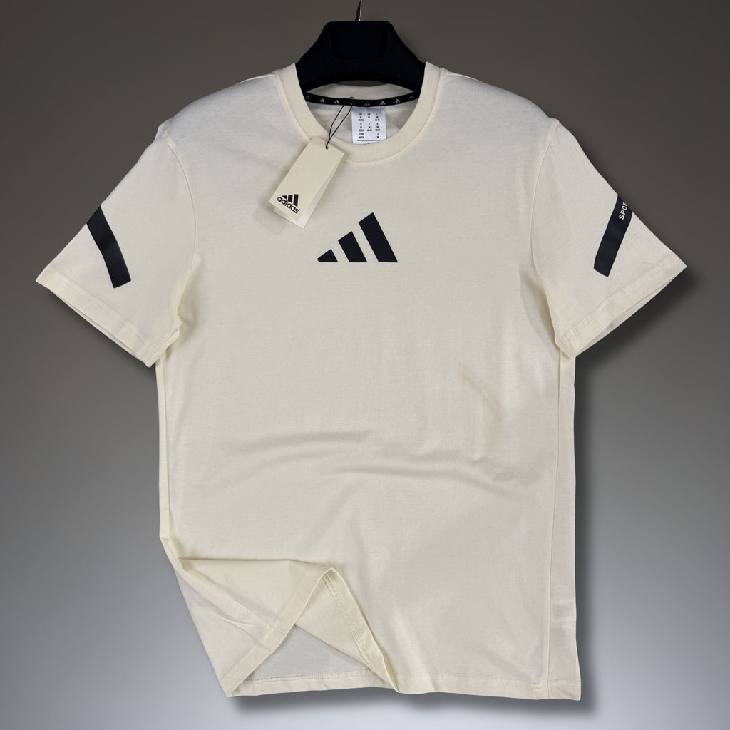 Męska brudno biała koszulka Adidas Z.N.E.. Premium jakość