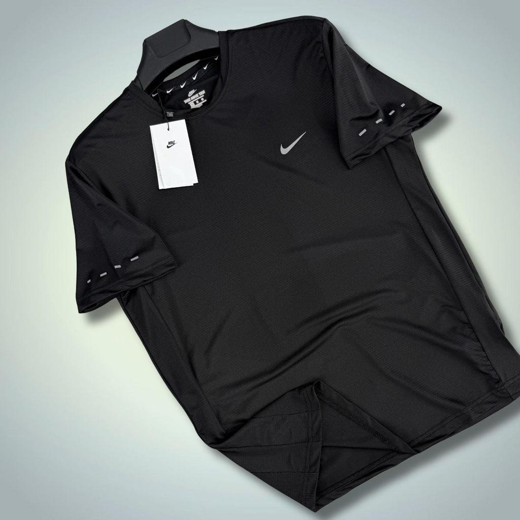 Męska sportowa czarna koszulka Nike. Premium jakość