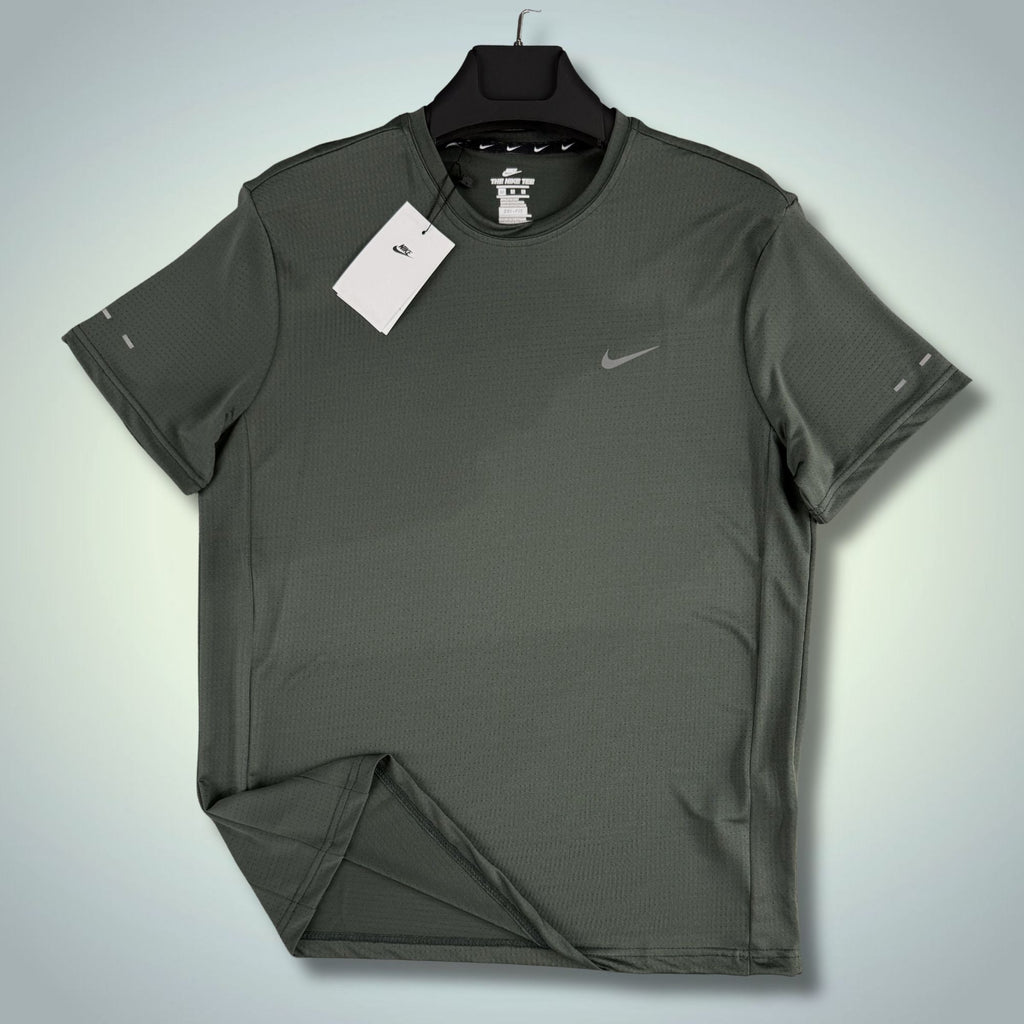 Męska sportowa zielona koszulka Nike. Premium jakość