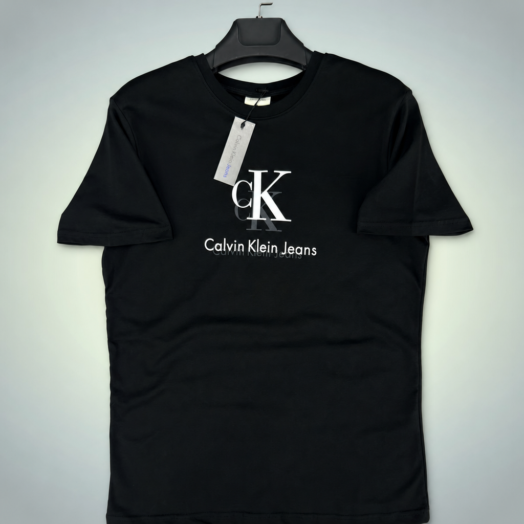 CK Classic męska koszulka, czarny. Premium jakość