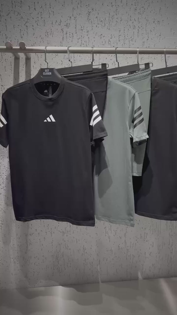 Komplet męski Adidas z szortami, Czarny. Model 2025. Jakość premium