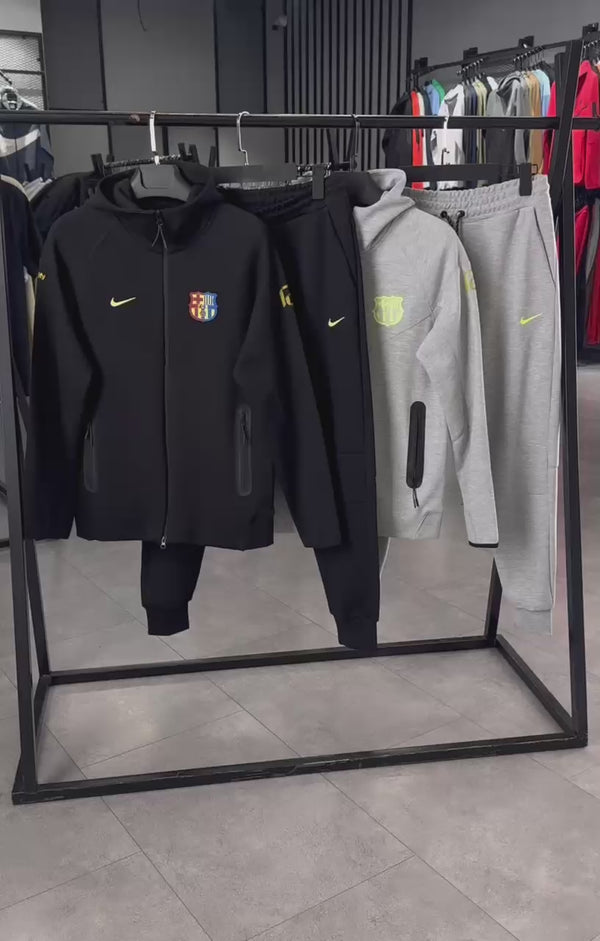 Dres męski Nike Barcelona Tech Fleece, czarny. Jakość premium
