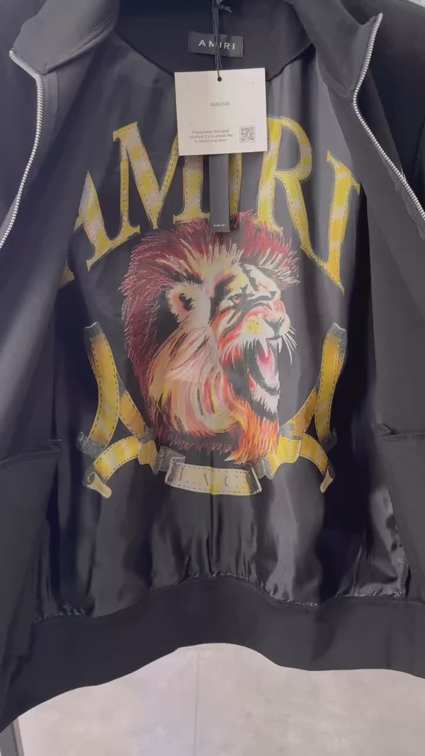 Amiri męski dres, czarny. Premium jakość