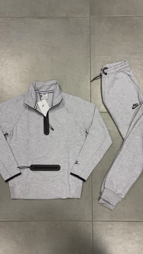 Dres dziecięcy Nike Tech Fleece, klasyczny szary. Model 2024. Najwyższa jakość