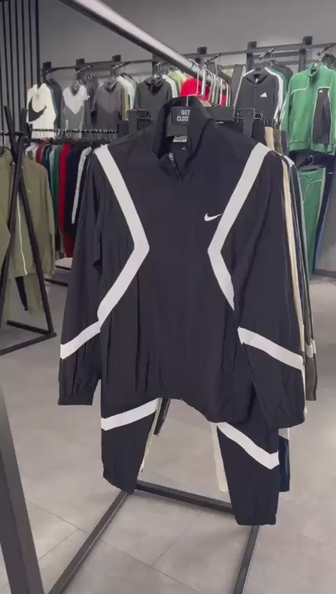 Tkany dres męski Nike, czarny. Jakość premium